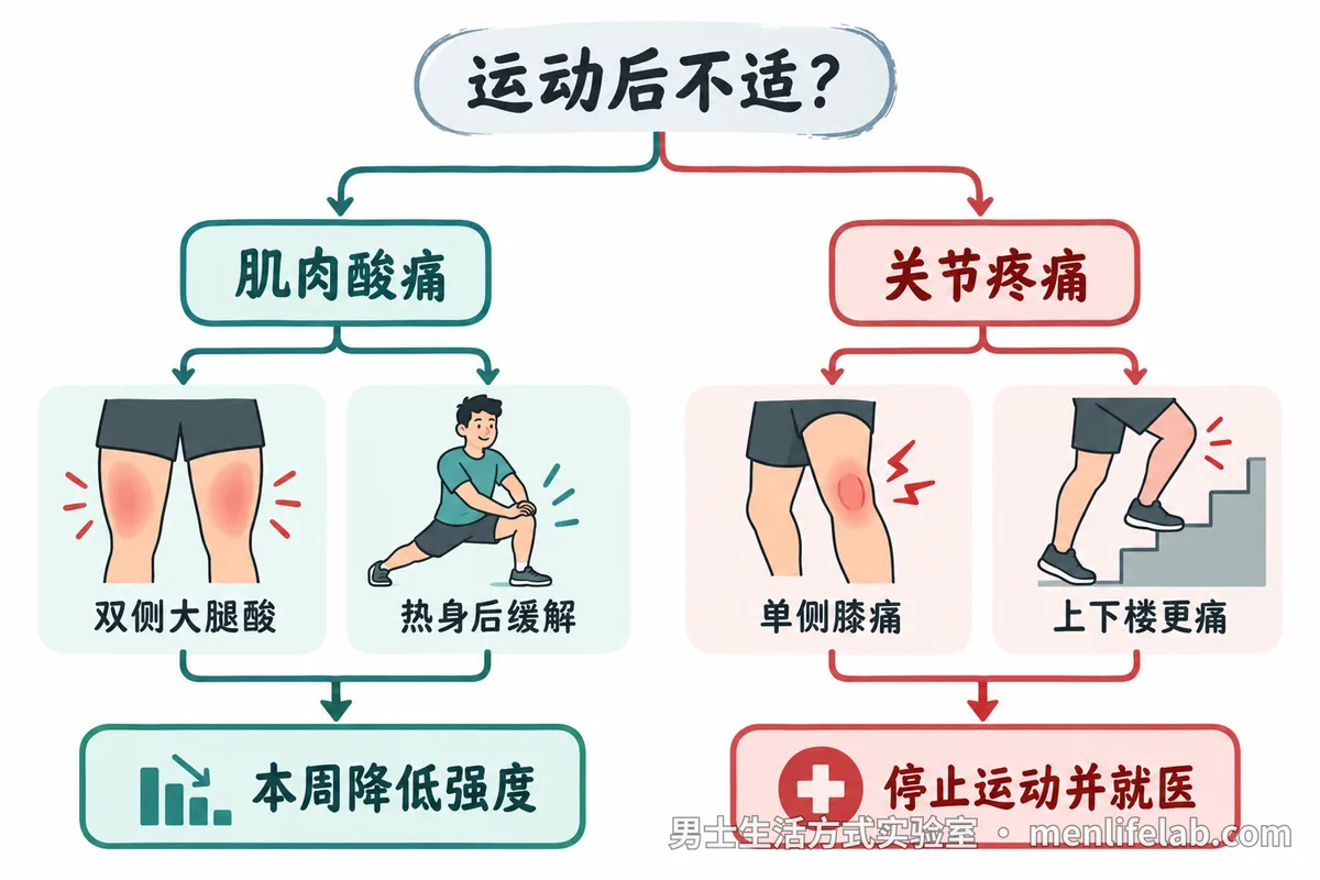 第9天膝盖酸了怎么办：先分清肌肉酸还是关节痛